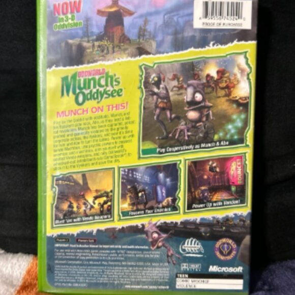 Oddworld Munch's Oddysee for Microsoft Xbox Original - Picture 2 of 4